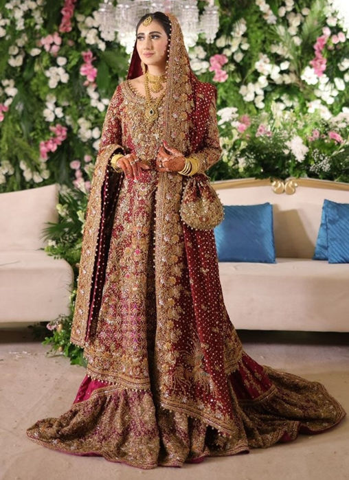 Picture of The Classic Red Bridal by #FarahTalibAziz