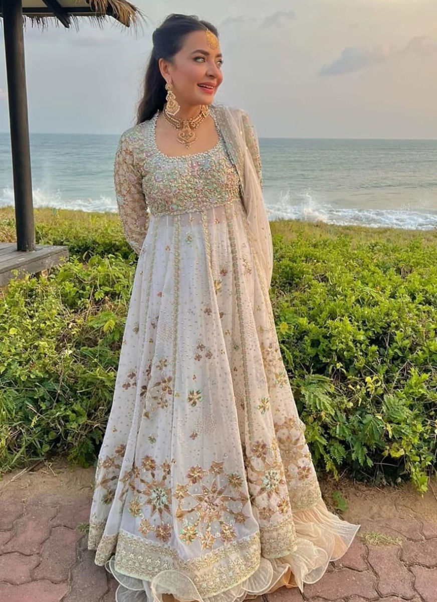 Maliha in Celestine Ivory Kalidaar