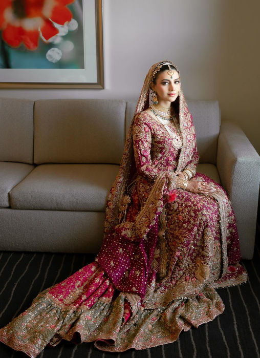 Picture of #FTABride in Signature Mehrunnissa Bridal