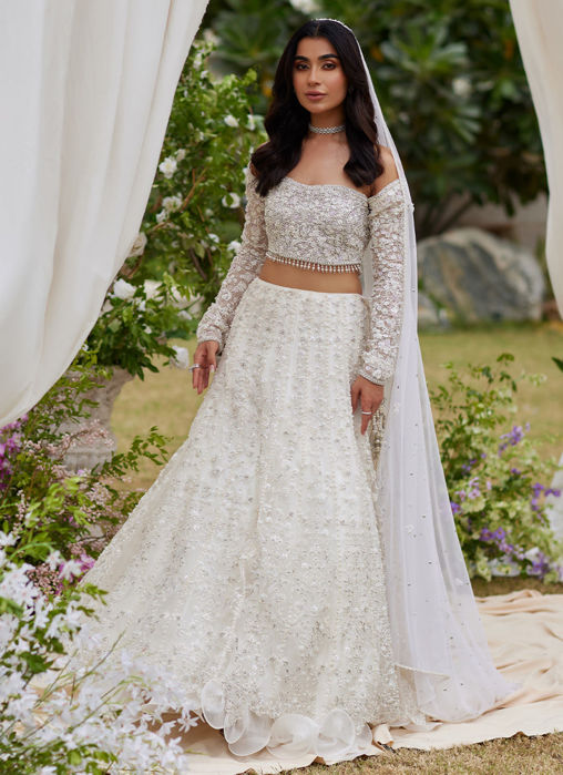Picture of Edith Ivory Lehnga Choli