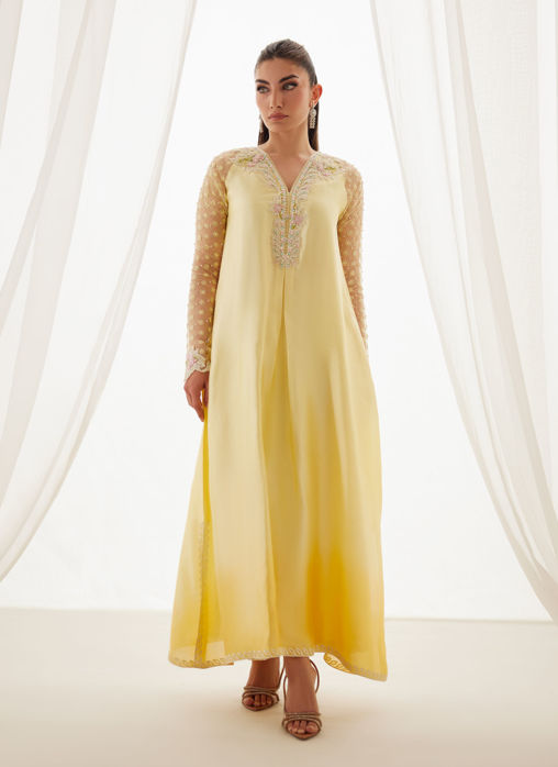 Picture of Inez Lemon Ombre Shirt