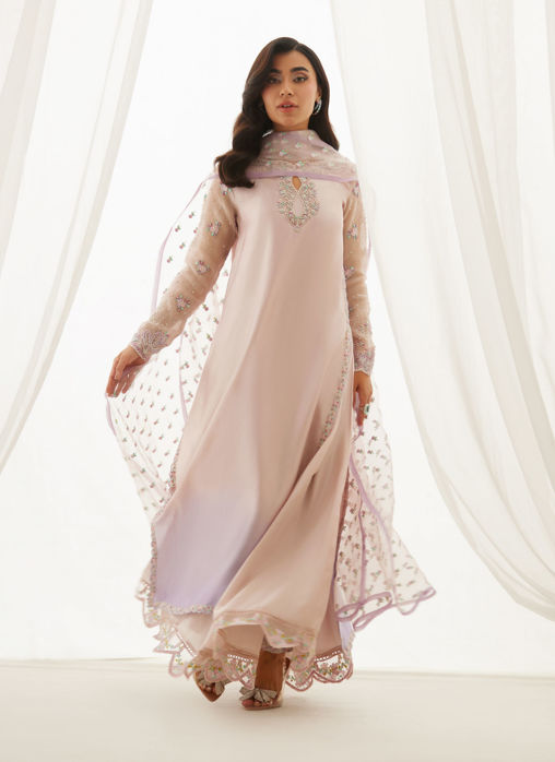 Picture of Blaise Lavender Shirt And Dupatta