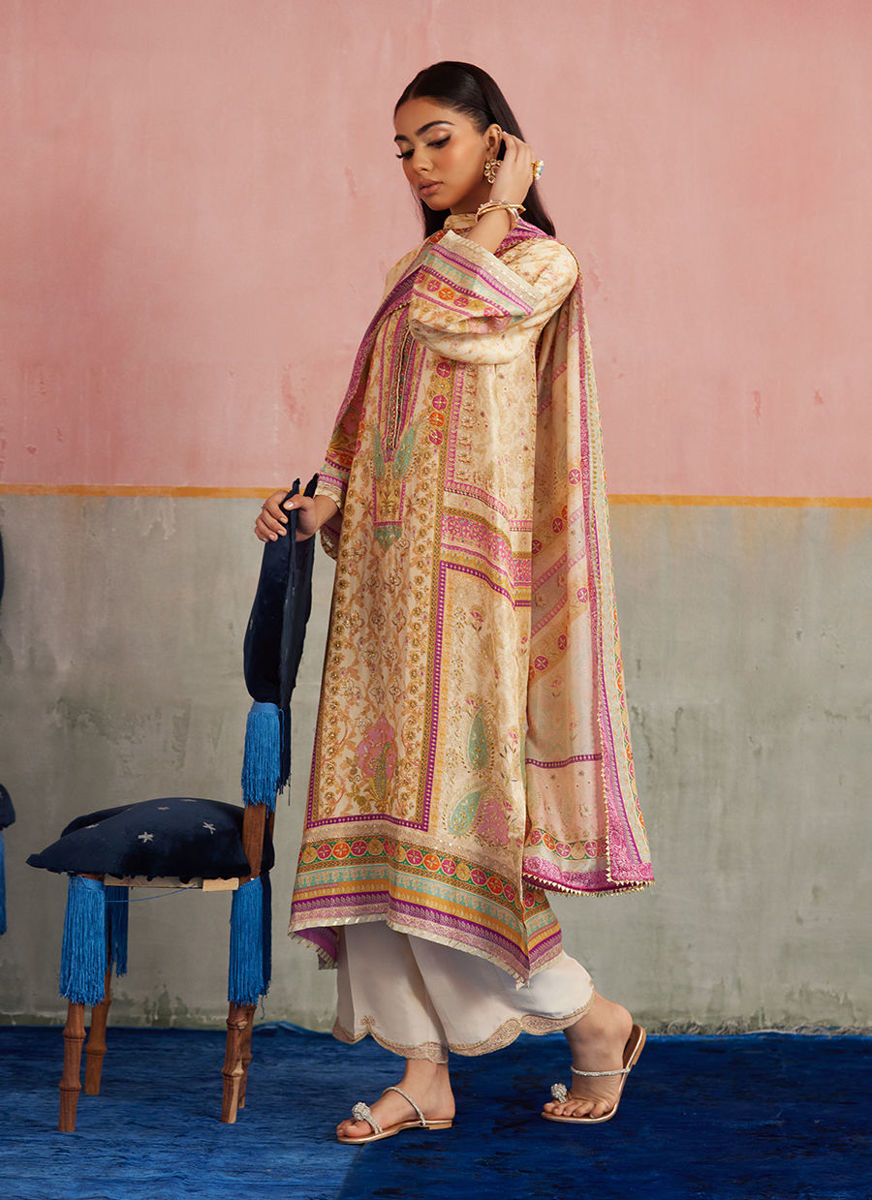 Vivi Shirt And Dupatta