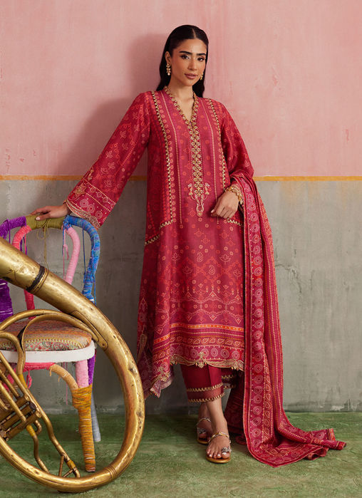Picture of Inuki Maroon Shirt And Dupatta